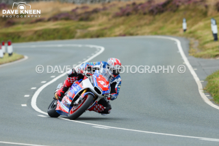 16/08/2026: Liam Thornton (Aprilia RS660/Thornton Racing) at Keppel Gate during the first Manx Grand Prix practice session. PICTURE BY DAVE KNEEN.